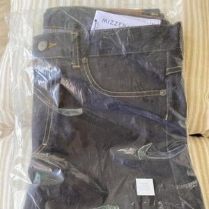 Men’s Mizzen and Main Patton Raw Indigo Denim Jean